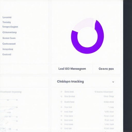 BrightLocal interface displaying SEO analytics and citation tracking tools.