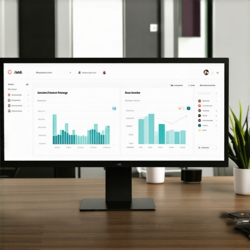 Digital SEO Workspace with Local Map Analytics A workspace with SEO analytics tools focusing on local Google Maps rankings.